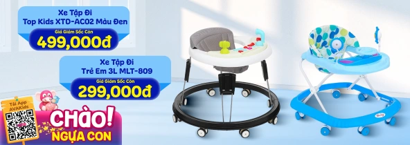 Banner NH xe tập đi